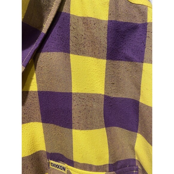 Dixxon Flannel Co Shirt Mamba Men's 4X Kobe Bryant NO 24 Plaid Lakers Rare - Picture 6 of 14